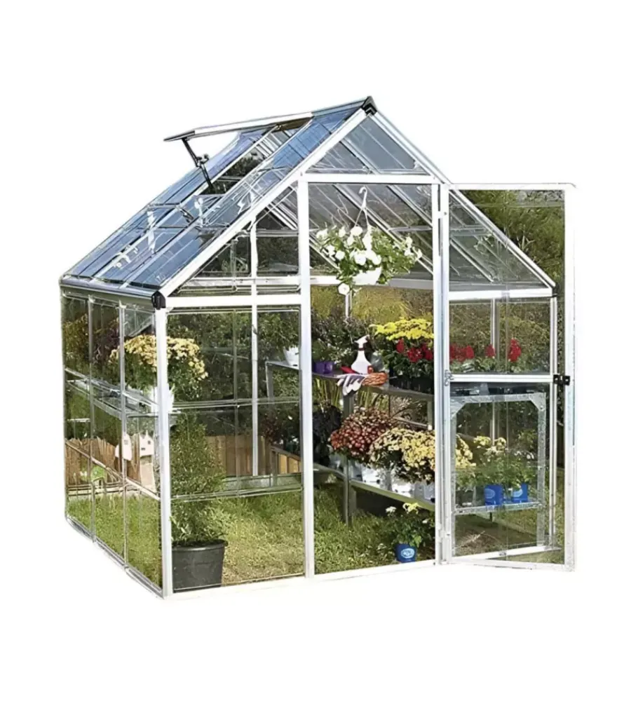 Verdemax Coltivazione E Cura|Serra per giardino "doritis maxi" in policarbonato 185x248x209 cm