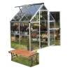 Coltivazione E Cura- Serra per giardino verdemax "doritis mini" in policarbonato 185x122x209 cm
