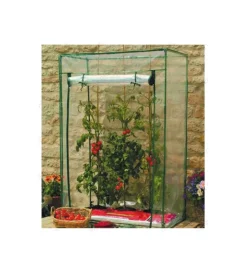 Serra per pomodori "linda" con struttura in acciaio e telo in pvc 100x50x150 cm Coltivazione E Cura