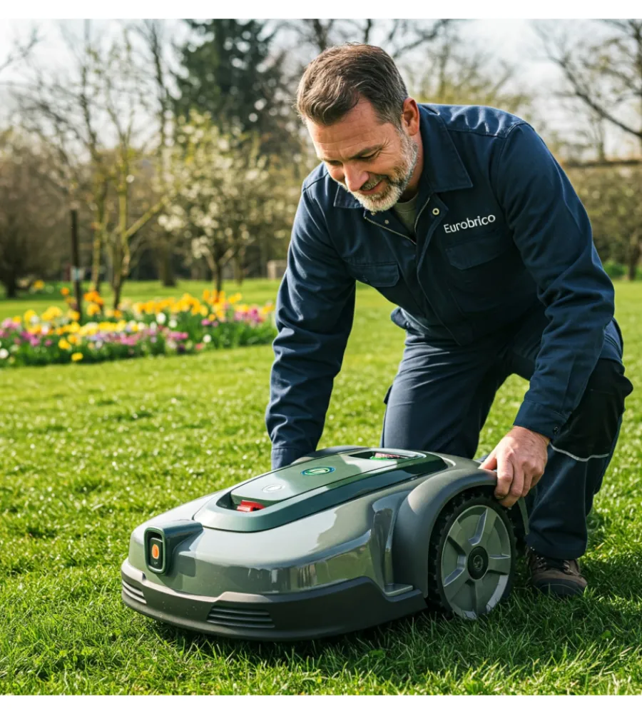 Serv. Giardino- Servizio installazione robot tagliaerba per giardini fino a 500 mq