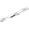 Nordrive Portaggio|Set 2 cinghie posizione 2 per porta bici posteriori  n50929
