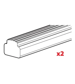 Nordrive Portaggio|Set 2 gomme superiori - l = 140 cm  n99973
