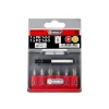 Sale Set 6 inserti a croce philips e pozidriv torsion acr connex "max-power" con supporto magnetico Trapani E Avvitatori