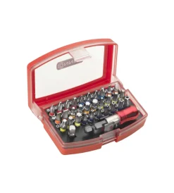 Trapani E Avvitatori|Set 30 inserti per avvitatore connex in acciaio cromato