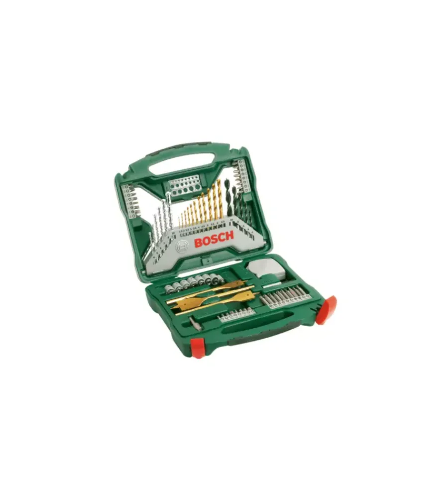 Discount Set 70 inserti per foratura "x-line" in metallo con rivestimento titanio Trapani E Avvitatori
