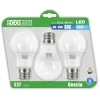 Century Lampadine|Set 3 lampadine led a goccia 9w, e27