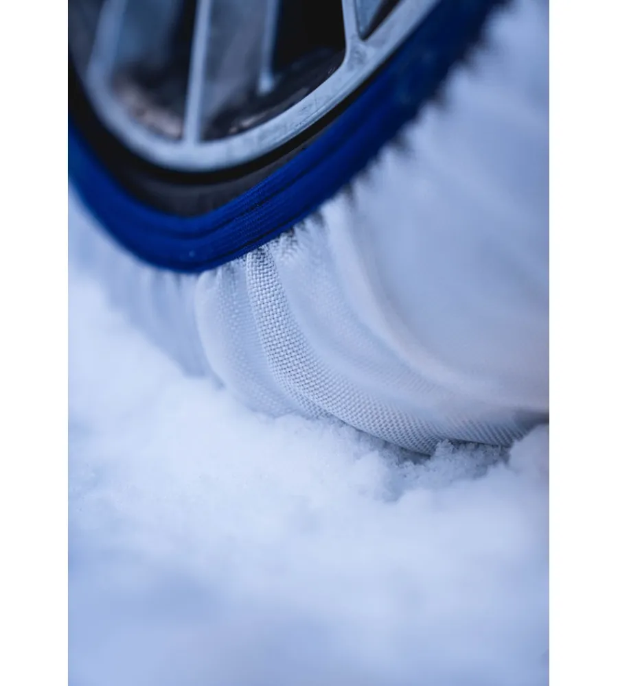 Catene E Calze Da Neve-Sparco Set 2 pezzi calze da neve in tessuto bianco silenziose, tg xl- spt60