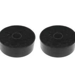Cucina|Set 2 pezzi filtro a carbone per cappa aspirante faber "f23" nero 12,5 cm
