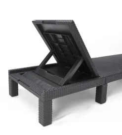 Keter Mobili Da Giardino E Accessori|Set 2 pezzi lettino prendisole 