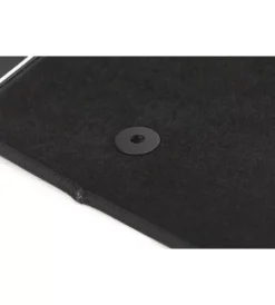 Sparco Auto Interno|Set 4 pezzi tappeti moquette per auto grigio e nero