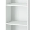 Discount Set 2 ripiani libreria stretta bianca Librerie
