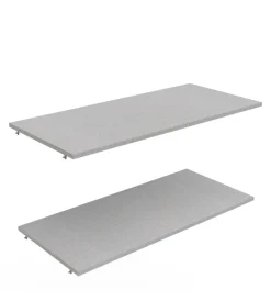 New Set 2 ripiano per armadio "ghost 180", 86,8x39,1x3 cm Armadi