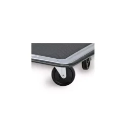 Attrezzatura Giardinaggio|Set 4 ruote rigide per carrello portatutto pieghevole essenza