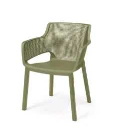 Mobili Da Giardino E Accessori-Keter Set 6 sedie impilabili 