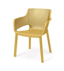 Mobili Da Giardino E Accessori-Keter Set 6 sedie impilabili 