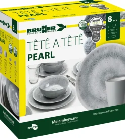 Campeggio-Brunner Set 8 stoviglie da campeggio