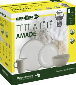 Outlet Set 8 stoviglie da campeggio 