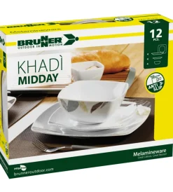 Brunner Campeggio|Set 12 stoviglie da campeggio