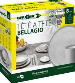 Brunner Campeggio|Set 8 stoviglie da campeggio 