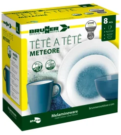 Brunner Campeggio|Set 8 stoviglie da campeggio 