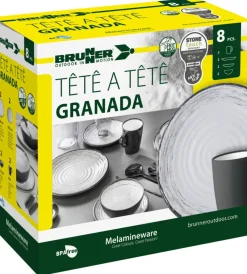 Clearance Set 8 stoviglie da campeggio 