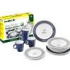 Brunner Campeggio|Set 16 stoviglie da campeggio "nautical"