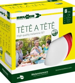 Brunner Campeggio|Set 8 stoviglie da campeggio 