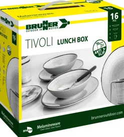 New Set 16 stoviglie da campeggio 