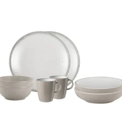Brunner Campeggio|Set 12 stoviglie da campeggio "amadè" in stone touch antiscivolo