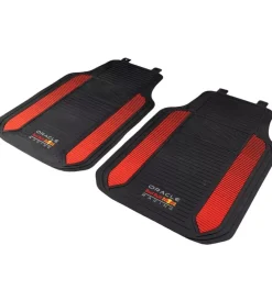 Auto Interno-Oracle RedBull Racing Set 2 tappetini auto redbull "powerbar" nero e rosso