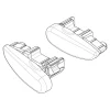 Nordrive Portaggio|Set 2 tappi per barre silenzio  n99949