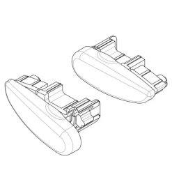 Nordrive Portaggio|Set 2 tappi per barre silenzio  n99949