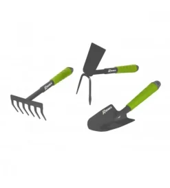 Ribimex Attrezzatura Giardinaggio|Set 3 utensili da giardino -