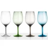 New Set 4 wineglass onda/jazz Campeggio