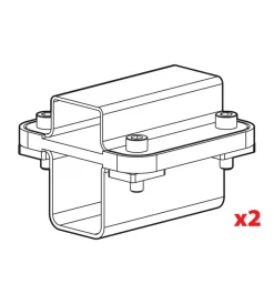 Nordrive Portaggio|Set adattatori kargo rack n99979