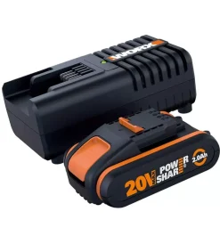 Worx Trapani E Avvitatori|Set caricabatteria e batteria "wa3601" 20v 2.0ah 20v