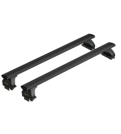 Portaggio-Nordrive Set completo barre portatutto "evos lp 050 silenzio black l" in alluminio - nk050lbl