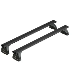 Nordrive Portaggio|Set completo barre portatutto "evos lp 179 silenzio black m" in alluminio - nk179lbm