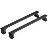 Outlet Set completo barre portatutto "evos lp 125 silenzio black l" in alluminio - nk125lbl Portaggio