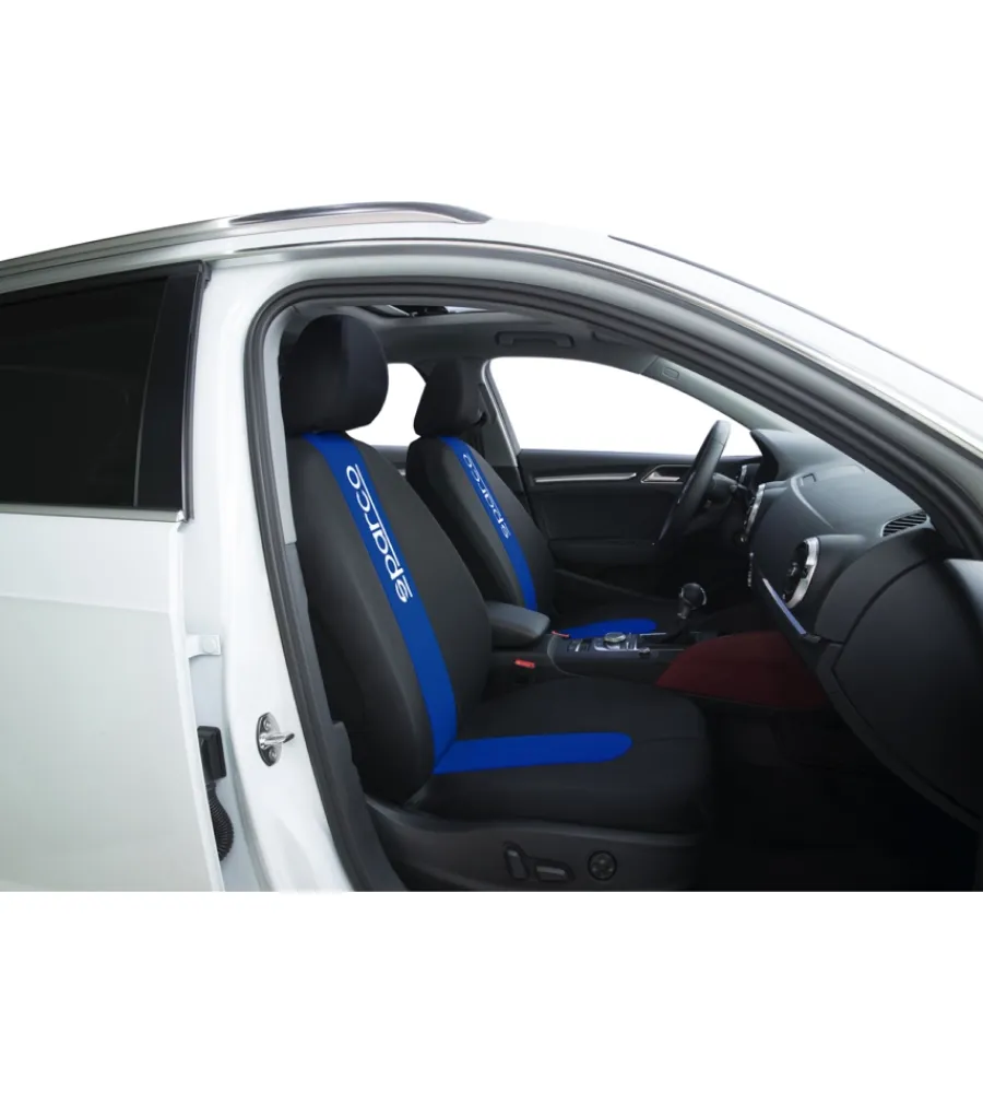 New Set completo spc1011 coprisedili blu per auto universali anteriori e posteriori Auto Interno