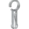 Clearance Set composto da 8 ganci per anello legno, diametro 10mm Tessile D'Arredo
