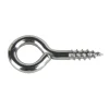 Tessile D'Arredo|Set composto da 8 occhioli per anello legno, diametro 7mm