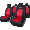 Sparco Auto Interno|Set coprisedili universali auto completo "spc1019" nero/rosso a righe