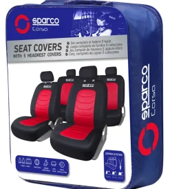 Sparco Auto Interno|Set coprisedili universali auto completo