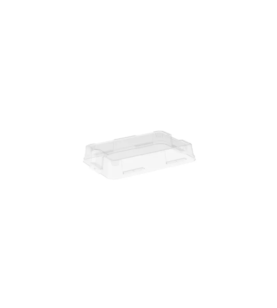 Ordine E Sistemazione- Set da 4 contenitori keter "jumbo" in polipropilene colore trasparente, 38,5x58x21,3 cm