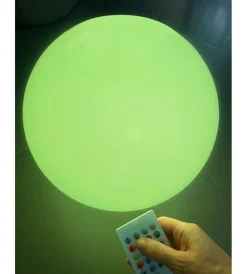 Illuminazione Per Esterno|Set da 2 sfere luminose solare a led riviera in pe e abs ø30x28 cm