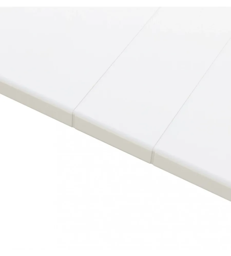 Mobili Da Giardino E Accessori- Set da giardino elica garden "santa cruz" in alluminio bianco 5 sedute e un tavolino