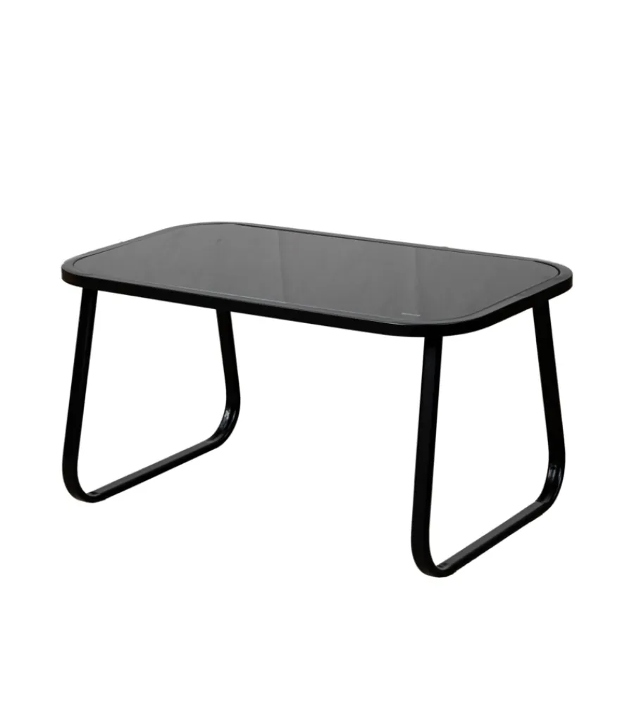 Clearance Set da giardino "magnolia" grigio 4 sedute e tavolino Mobili Da Giardino E Accessori