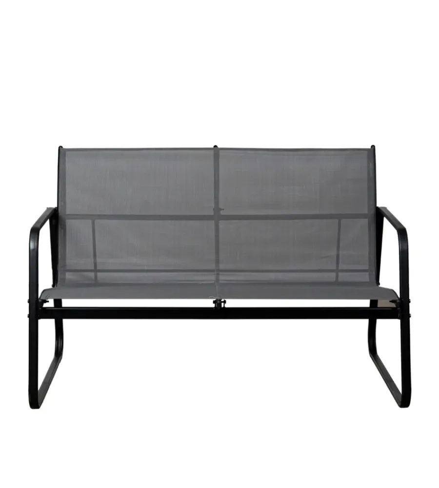 Clearance Set da giardino "magnolia" grigio 4 sedute e tavolino Mobili Da Giardino E Accessori