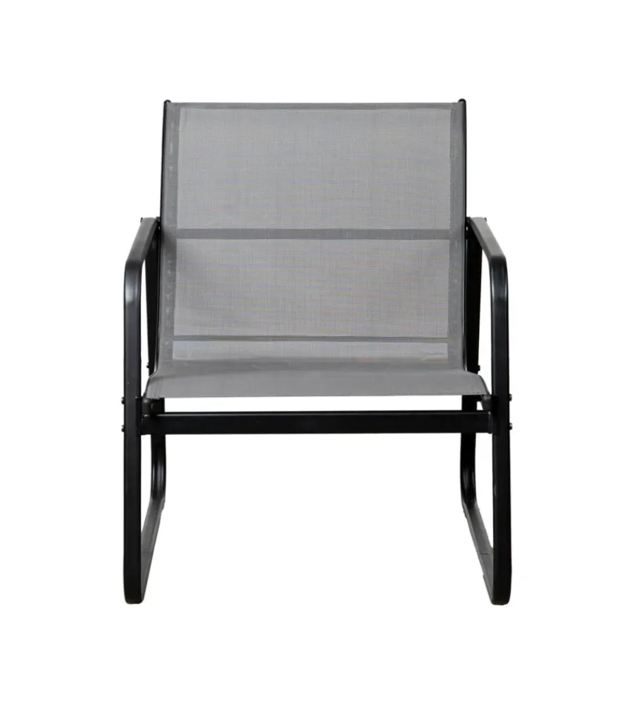 Clearance Set da giardino "magnolia" grigio 4 sedute e tavolino Mobili Da Giardino E Accessori